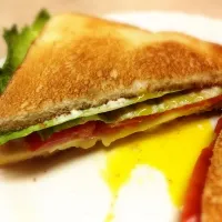 Fried egg sandwich|martha comptonさん