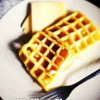 Snapdishの料理写真:Waffle|猫桑さん