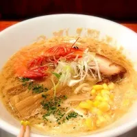 海老とベジタブルの塩らぁ麺|マイコさん