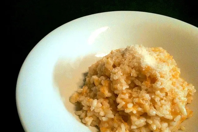 Snapdishの料理写真:Risotto  con plopa di zucca (カボチャのリゾット)|小鍋 (pentolina)さん