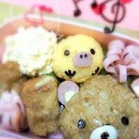 Snapdishの料理写真:キャラ弁☆リラックマ|みぃちゃんさん