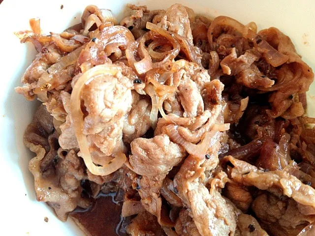 Korabuta pork with onions n pepper sauce|Jenny Leeさん