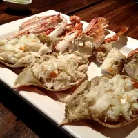 Snapdishの料理写真:steamed crabs