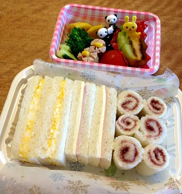 スキー楽しんできてね弁当|Sakikoさん