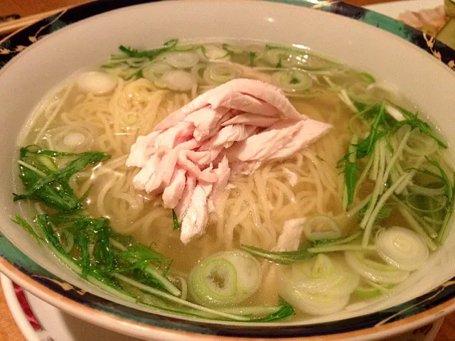 鳥スープ麺|Junya Tanakaさん