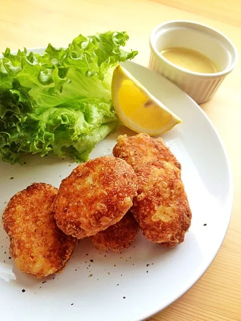 今日のいやしめし！「塩麹鶏のナゲット ハニーマスタード添え」|savaoさん