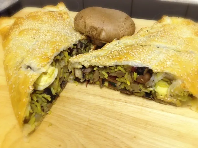 Spiced Rice and Mushroom en croute|Steve Pountneyさん