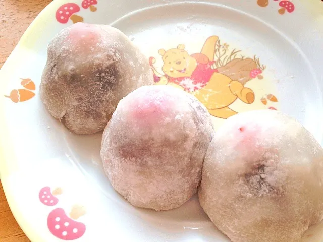 Snapdishの料理写真:苺大福|ほのちゃんすさん