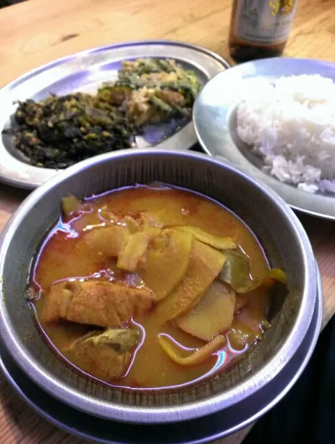 Fish and bamboo shoot curry|ふぃるまめんとさん