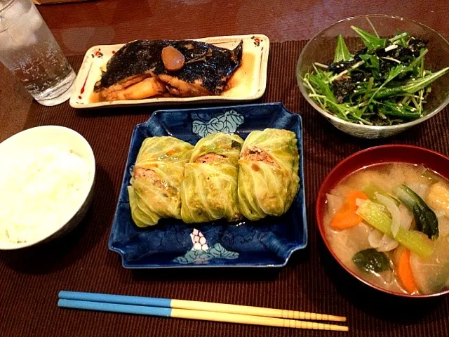 夕飯( ^ω^ )|さきちゃん❀さん