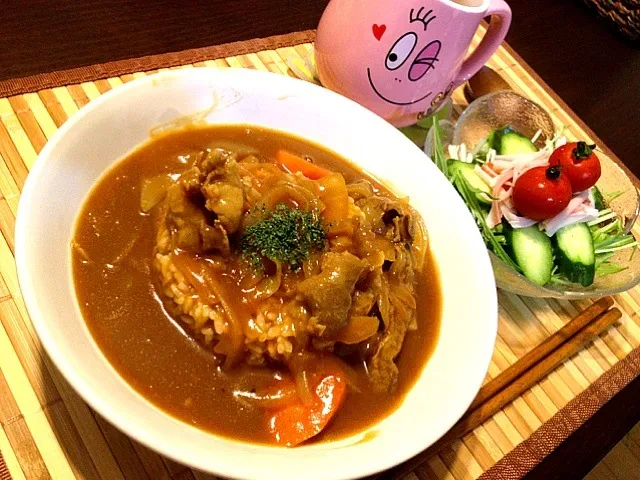 牛すじカレー|eccaさん