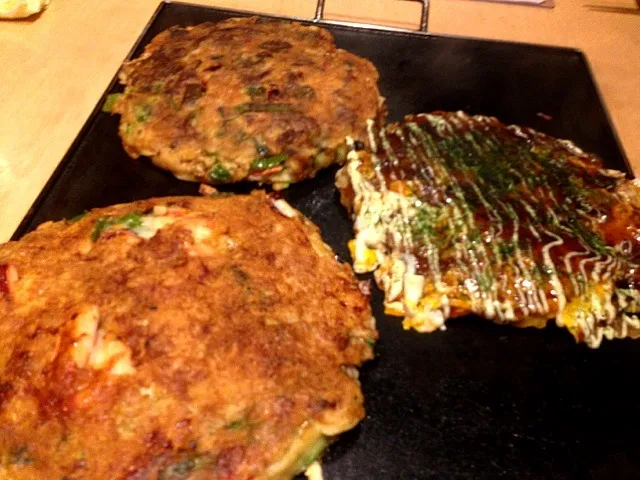 Negiyaki and Okonomiyaki|mさん