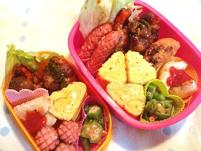 野菜ときのこの肉巻き弁当|kysbooさん