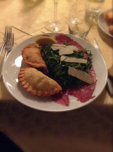 Carpaccio with samosa|giacomo liさん