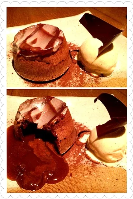 Zuma's specialty chocolate lava (its not on the menu!)|Cloudy Gさん