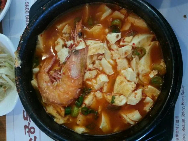 tofu soup. lunch 3/24|julie hanさん