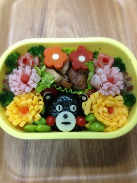 Snapdishの料理写真:クマもん⁈弁当💕|ともさん