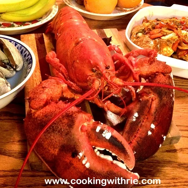 Steam Clam, Lobster  with Garlic Butter; Lemon Black Pepper Chili Crab..|rie simsさん