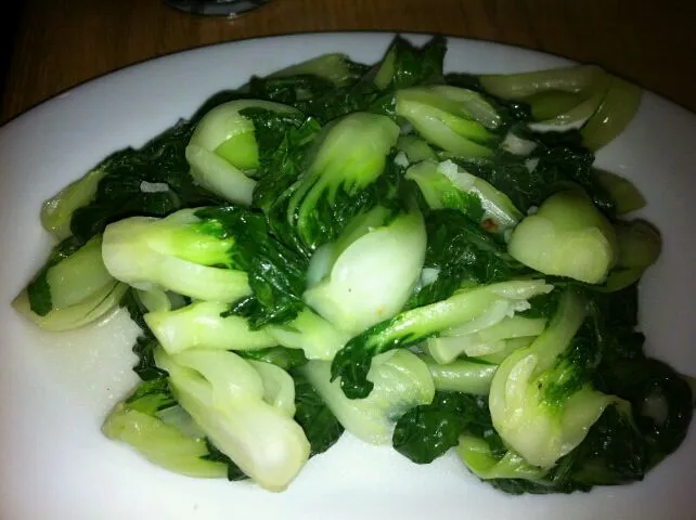 Steamed Garlic Baby Bok Choy|Mrs BNazさん