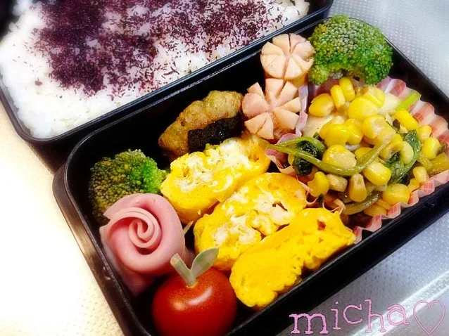 Snapdishの料理写真:彼氏のお弁当♡|micha♡さん