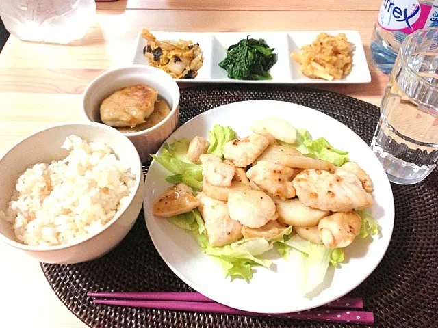 長芋と鶏胸肉の粒マスタードソース☆|ERIさん