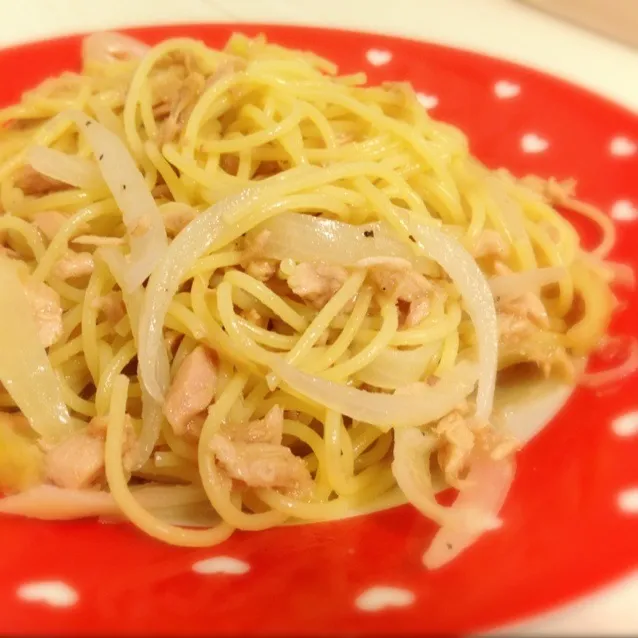 ツナと玉ねぎの冷製パスタ|さくらさん