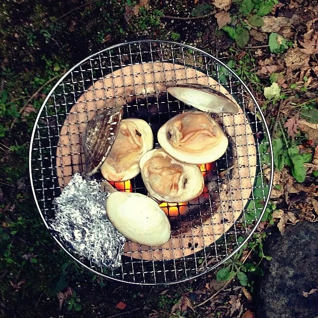 焼き蛤！|かぶこさん