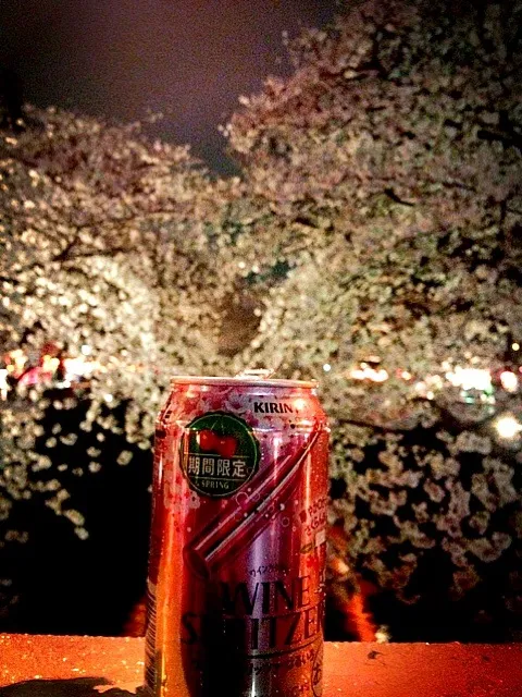 Snapdishの料理写真:花見酒in目黒川|りえさん