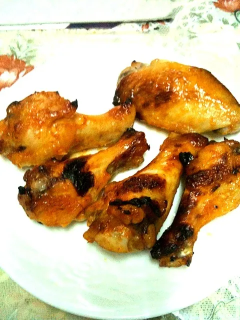 Chicken wing hot & spicy|jakkritさん