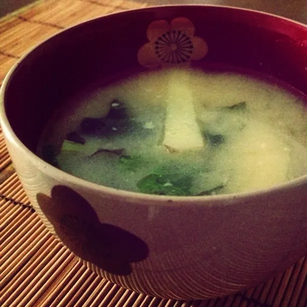 Spinach and Potato Miso Soup|Layさん