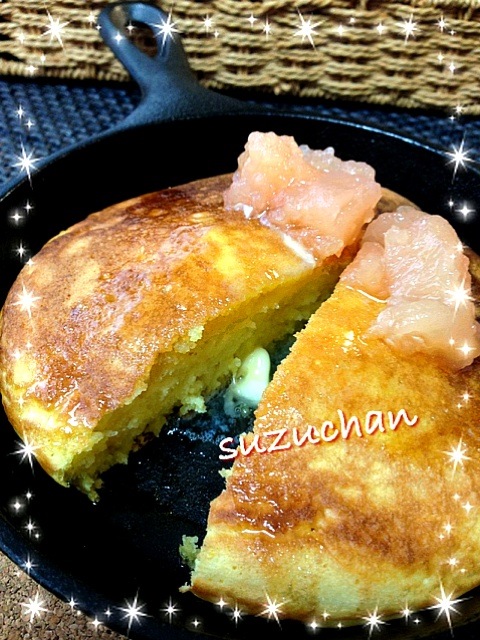 ふわっふわっ カルピスソーダでホットケーキ Suzuchan Snapdish スナップディッシュ Id Fevz4a