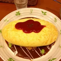 Snapdishの料理写真:ふわっふわオムライス！|ronさん