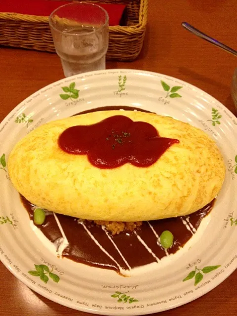 Snapdishの料理写真:ふわっふわオムライス！|ronさん