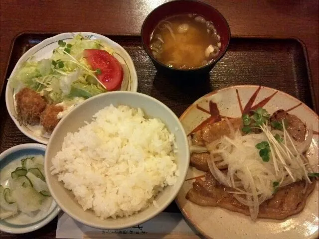 豚網焼きランチ|satoruさん