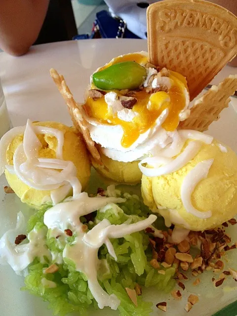 Mango ice cream @ Swensen's|Netchanok Supapongさん