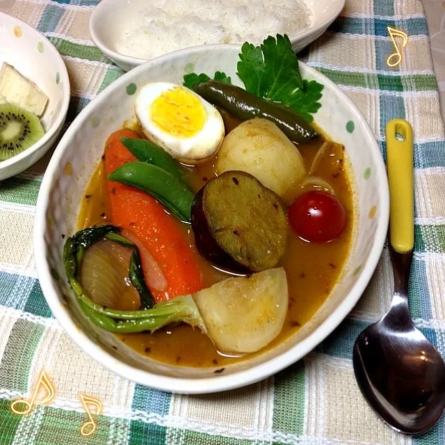 大きな野菜ゴロゴロ☆スープカレー☆|カオルン♪さん