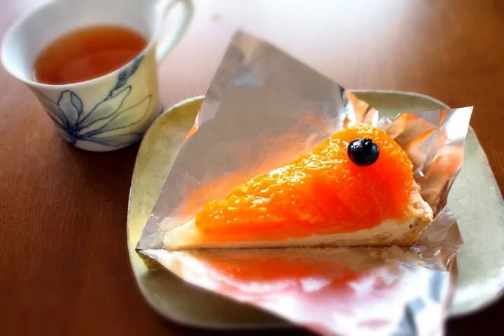 Snapdishの料理写真:みかんのタルト w/紅茶|Shinさん