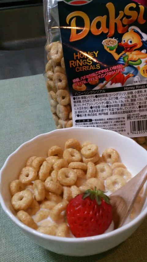 HONEY,RINGS,CEREALS!|Inoriのほっぺさん