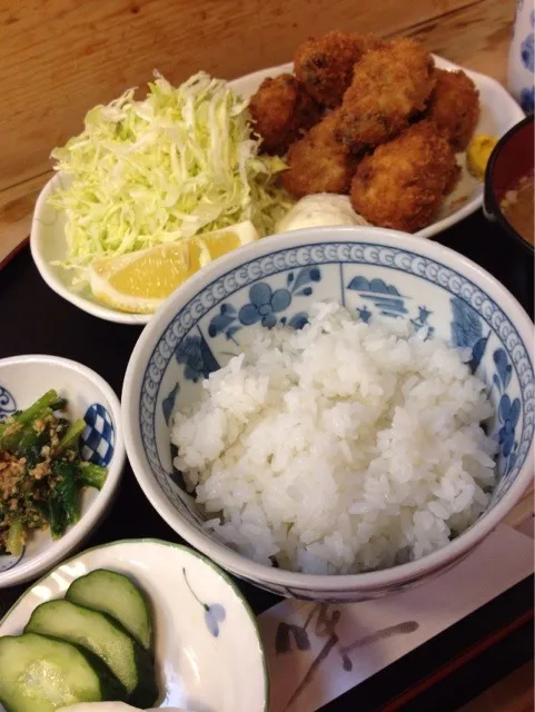 季節限定☆カキフライ定食|Lizさん