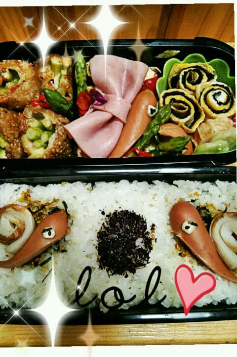 カタツムリ達の遊び♪弁当！|サヨさん