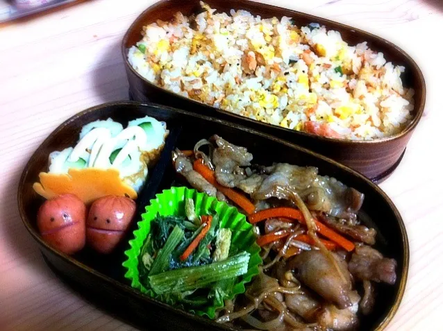 Snapdishの料理写真:本日の彼氏くんお弁当。|ねこ。さん