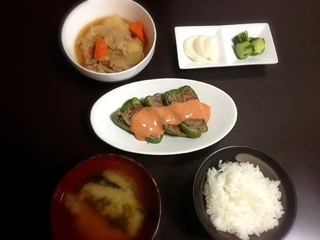 パパのご飯♡|ゅぃさん