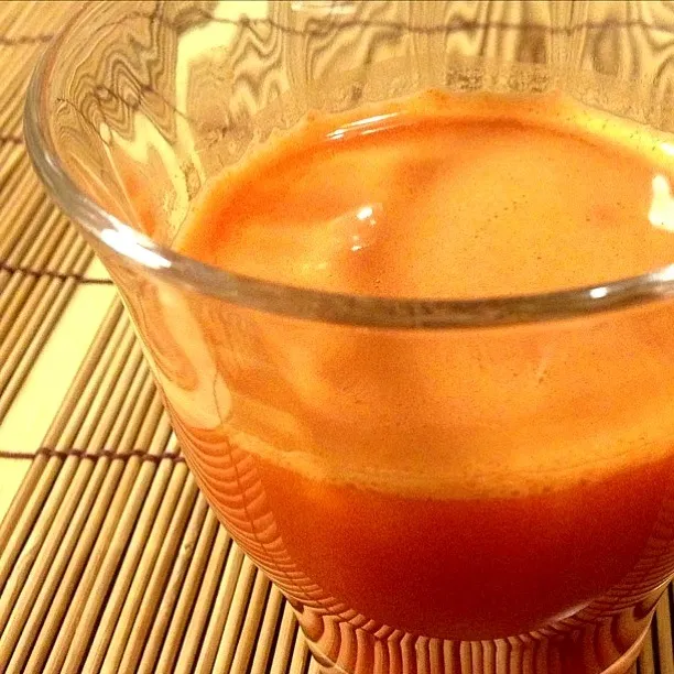 Carrot juice by Hurom Slow Juicer. Super healthy also I can get good immune system :)|Layさん