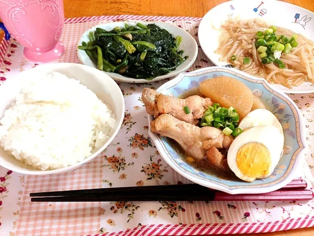 煮汁も飲める鶏手羽元のさっぱり煮|ちびさん