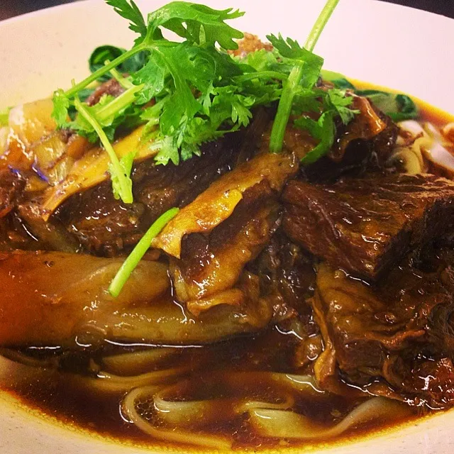 Snapdishの料理写真:Beef brisket & tendon noodles|willzさん