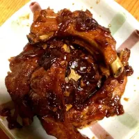 pork ribs adobo|ide daisyさん