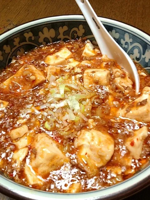 Snapdishの料理写真:簡単レシピ有り⭐手作り麻婆豆腐！|おひるごはんさん