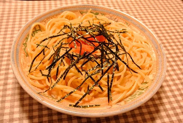 Snapdishの料理写真:たらこクリームパスタ|うのさん