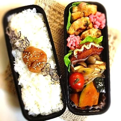 Snapdishの料理写真:旦那サマのお弁当|ゆりっぺ⋆*❁さん