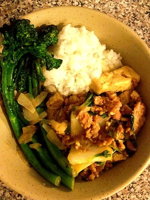 HomeMade MapuTof w/broccolini and white...yummy|Carlos Baezさん